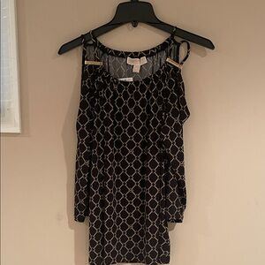 Michael Kors Chic Black Patterned